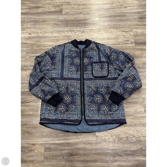 Jacket Utility By Scotch & Soda In Blue, Size: S