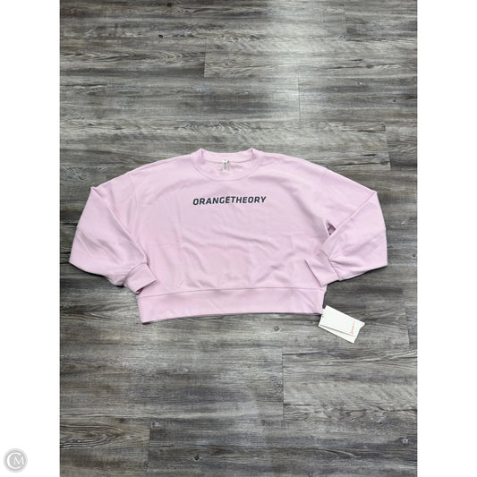 Athletic Sweatshirt Crewneck By Lululemon In Purple, Size: 8