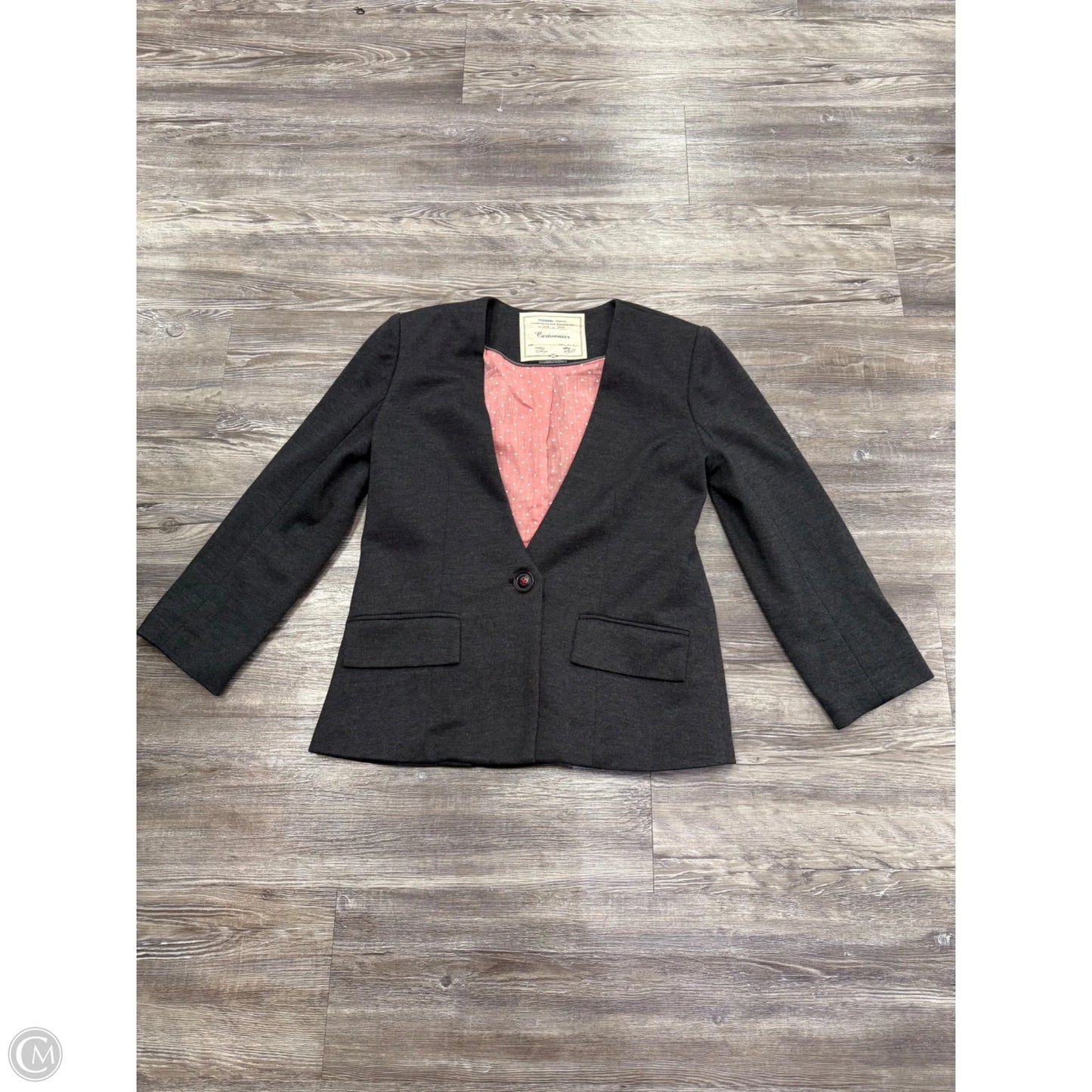 Blazer By Anthropologie In Grey, Size: S