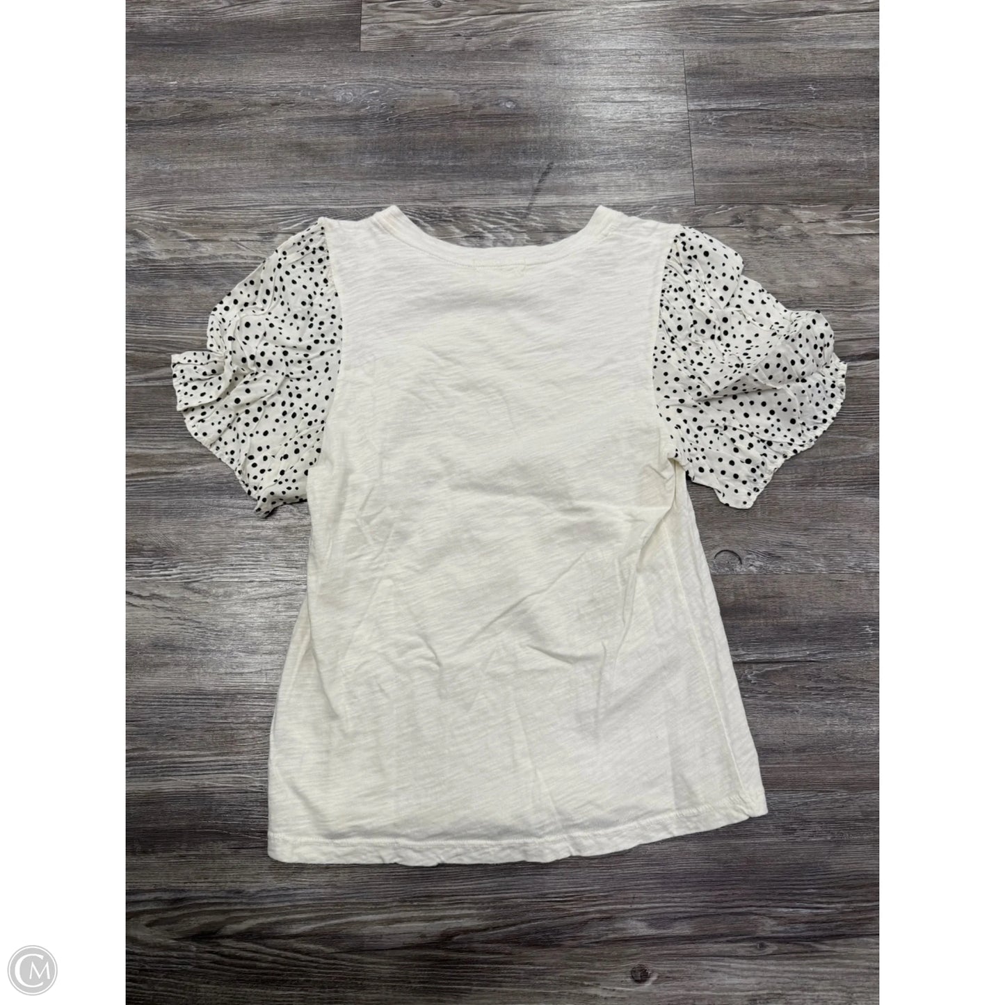 Top Short Sleeve By T.la In White, Size: Xs