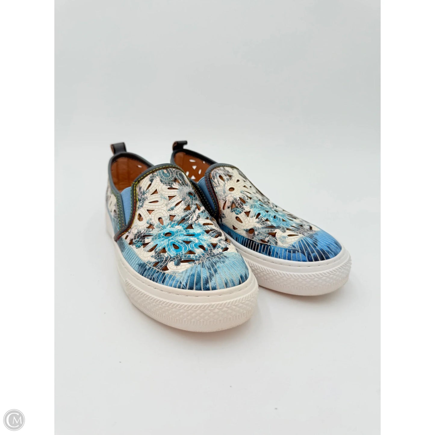 Shoes Flats By Spring Step In Blue, Size: 7