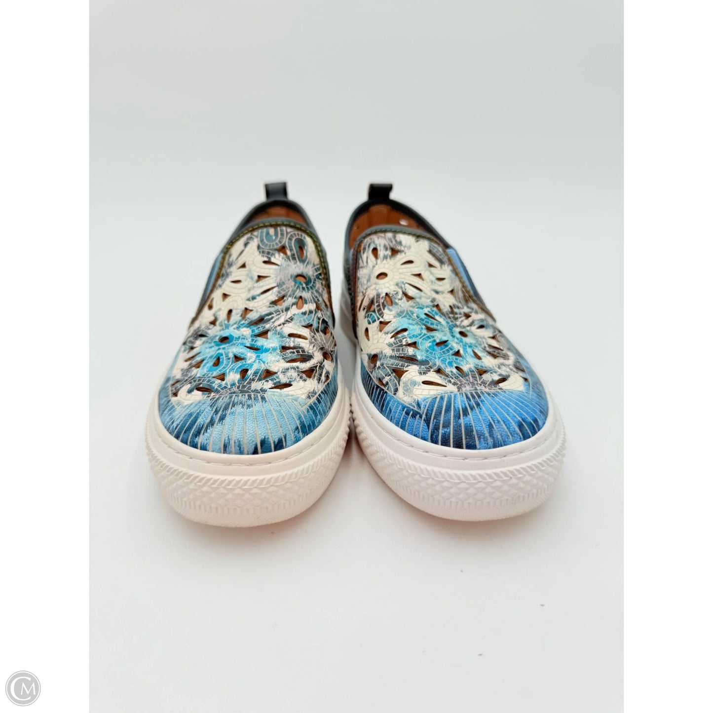 Shoes Flats By Spring Step In Blue, Size: 7