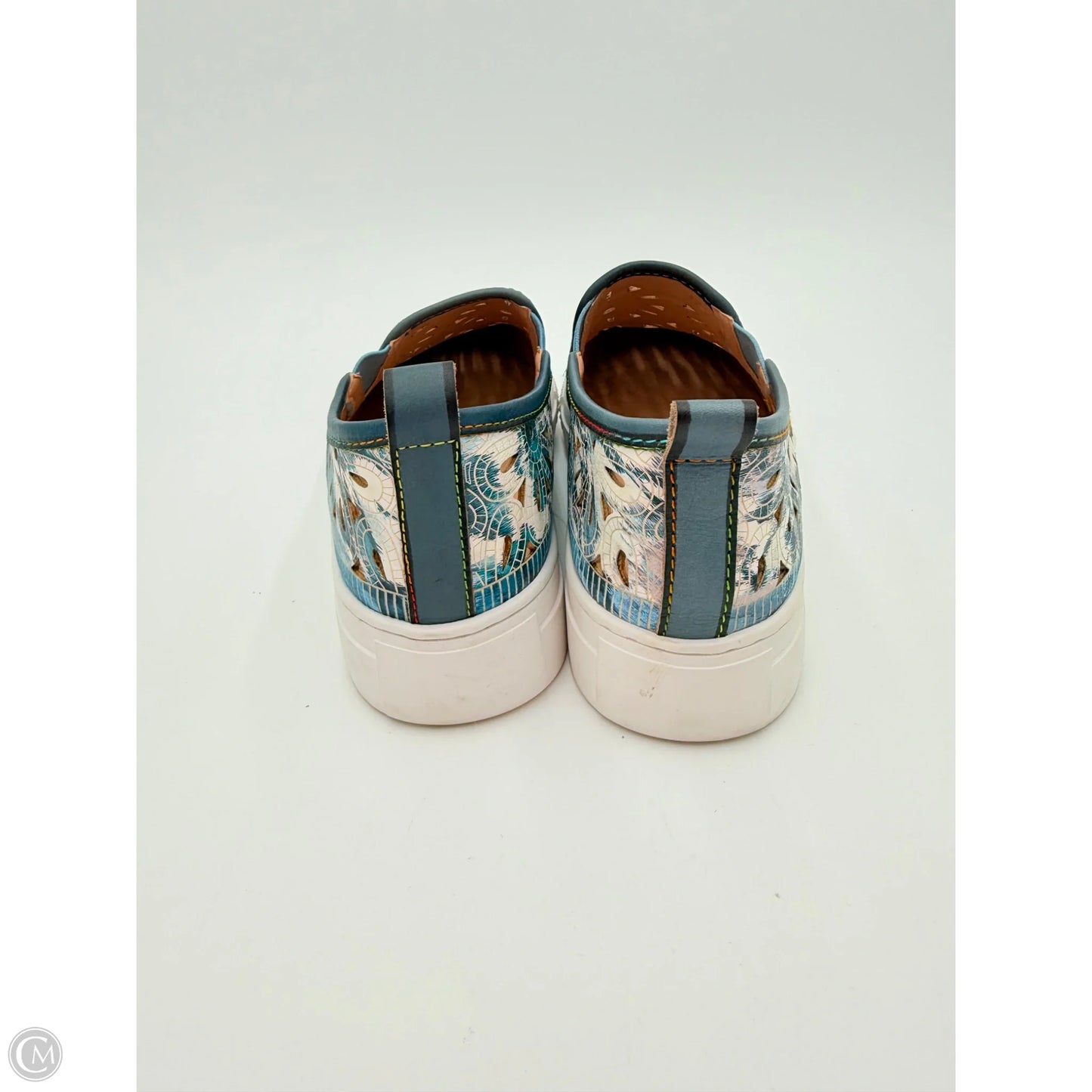 Shoes Flats By Spring Step In Blue, Size: 7