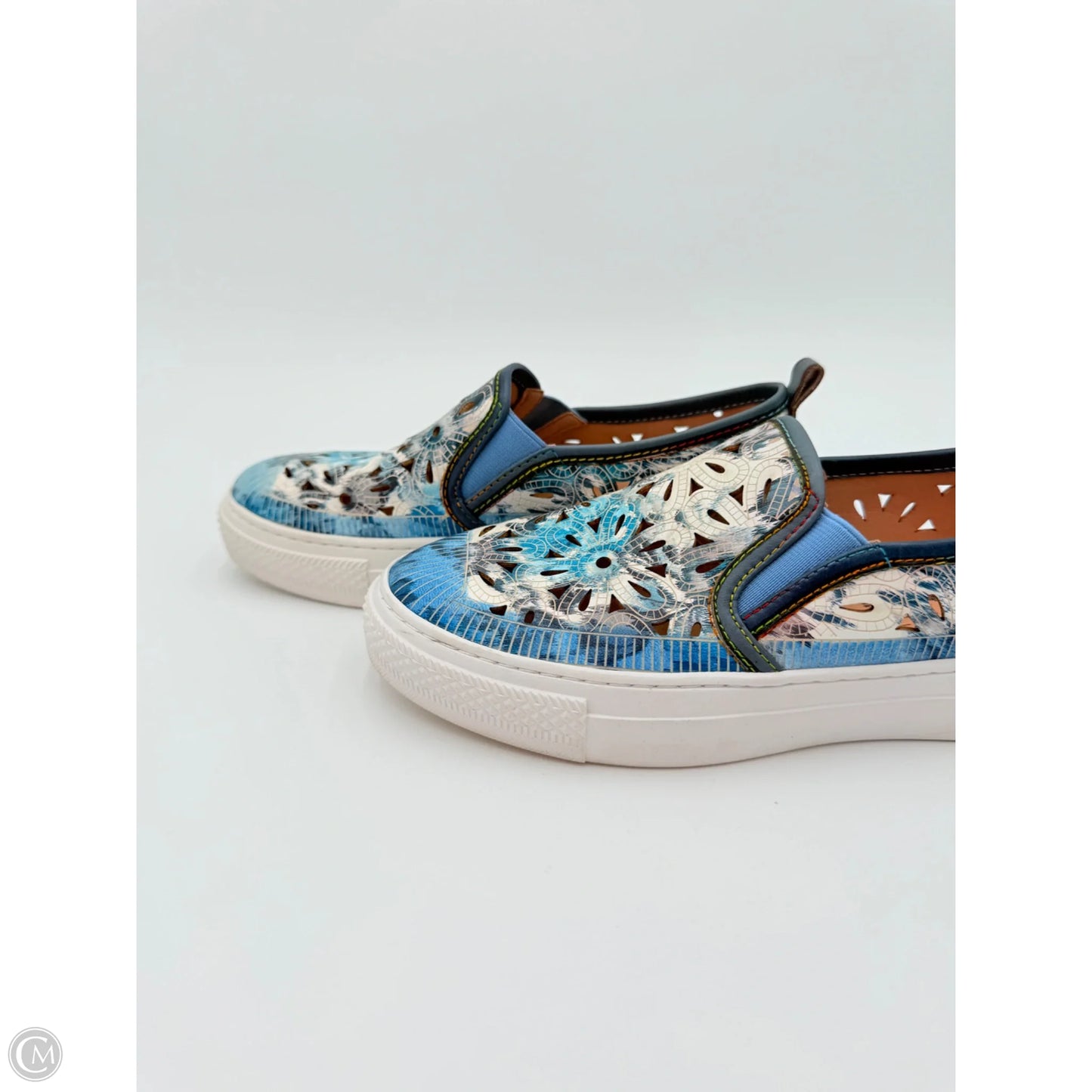 Shoes Flats By Spring Step In Blue, Size: 7