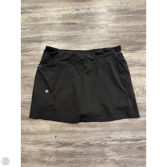 Athletic Skort By Athleta In Black, Size: L