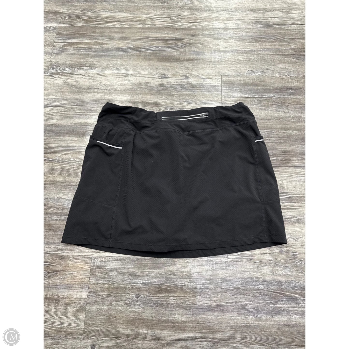 Athletic Skort By Athleta In Black, Size: L