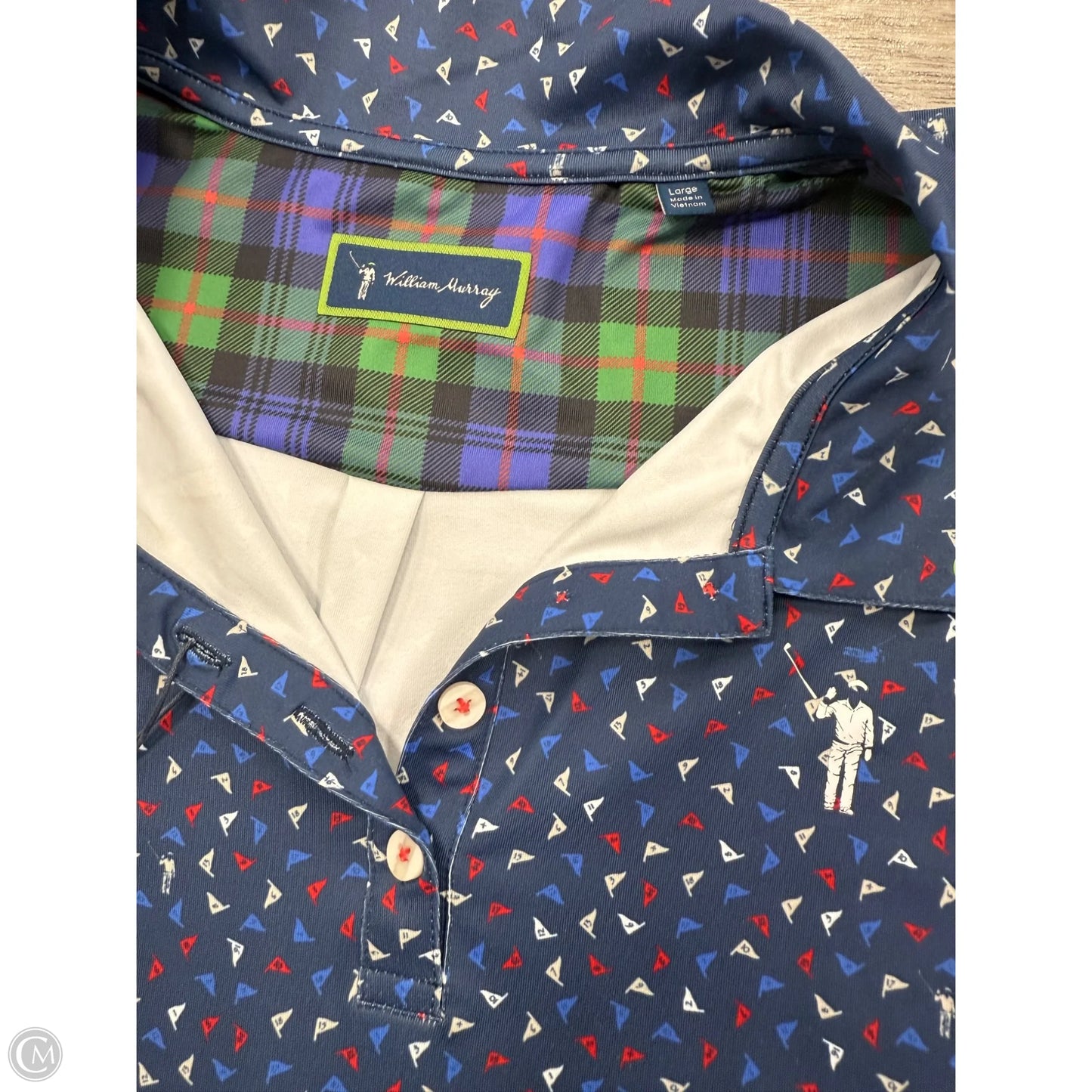 Athletic Dress By William Murray In Blue, Size: L