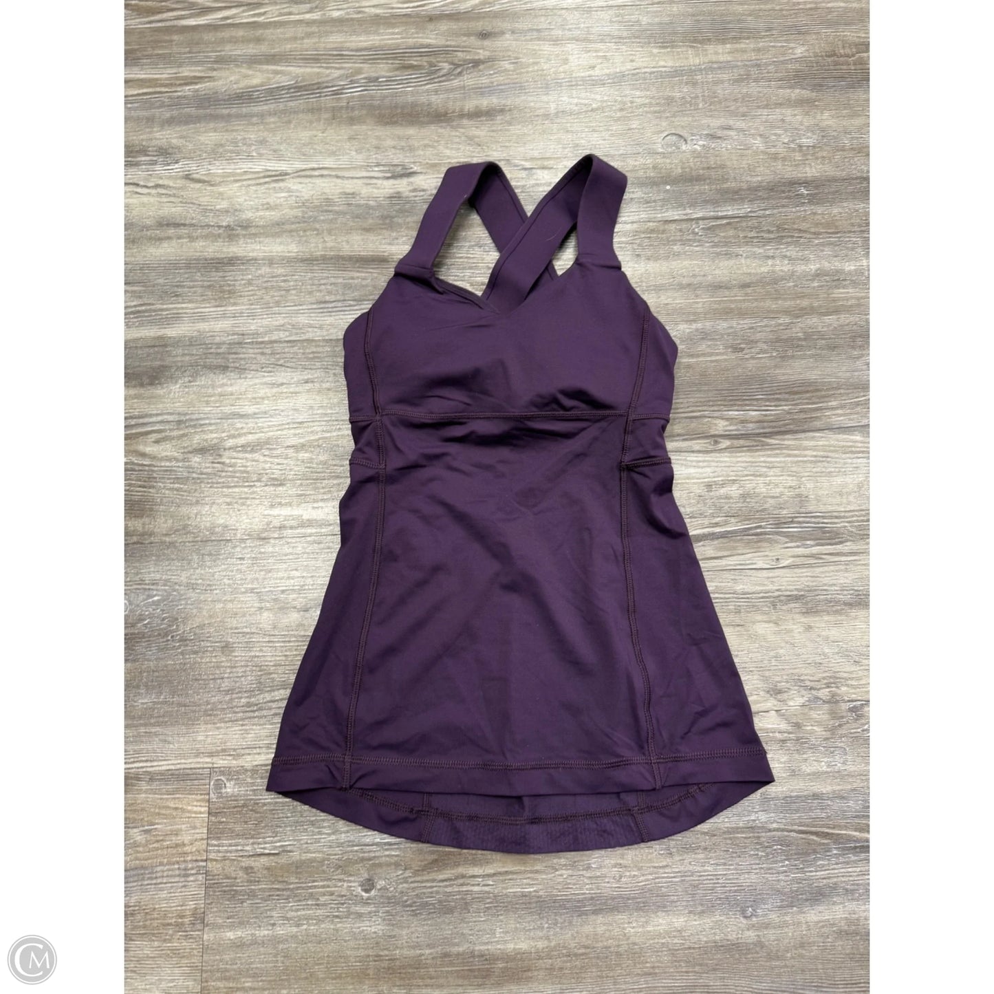 Athletic Tank Top By Lululemon In Purple, Size: Xs