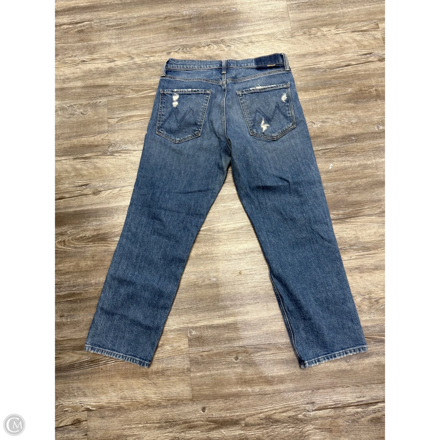 Jeans Boot Cut By Mother In Blue Denim, Size: 10