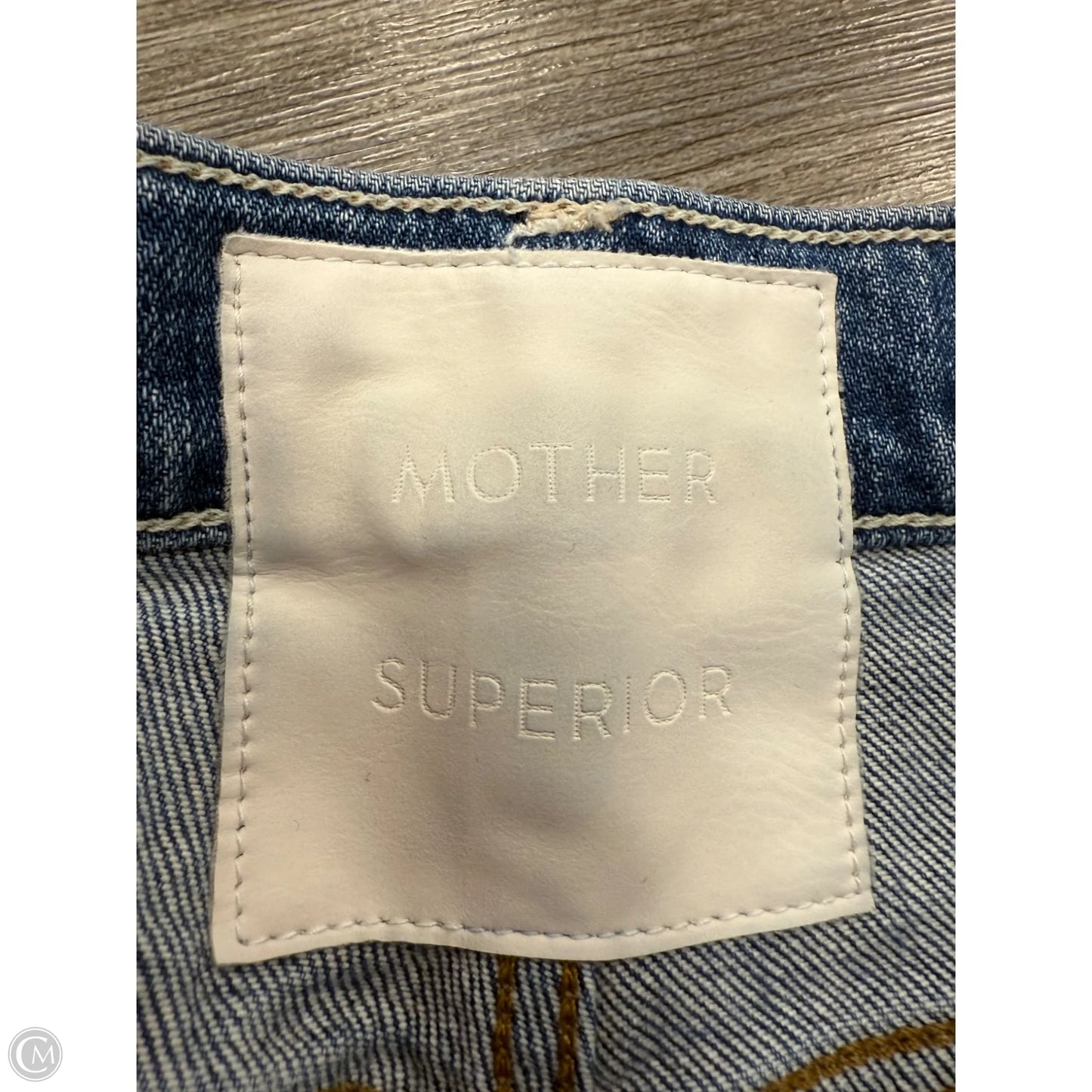 Jeans Boot Cut By Mother In Blue Denim, Size: 10