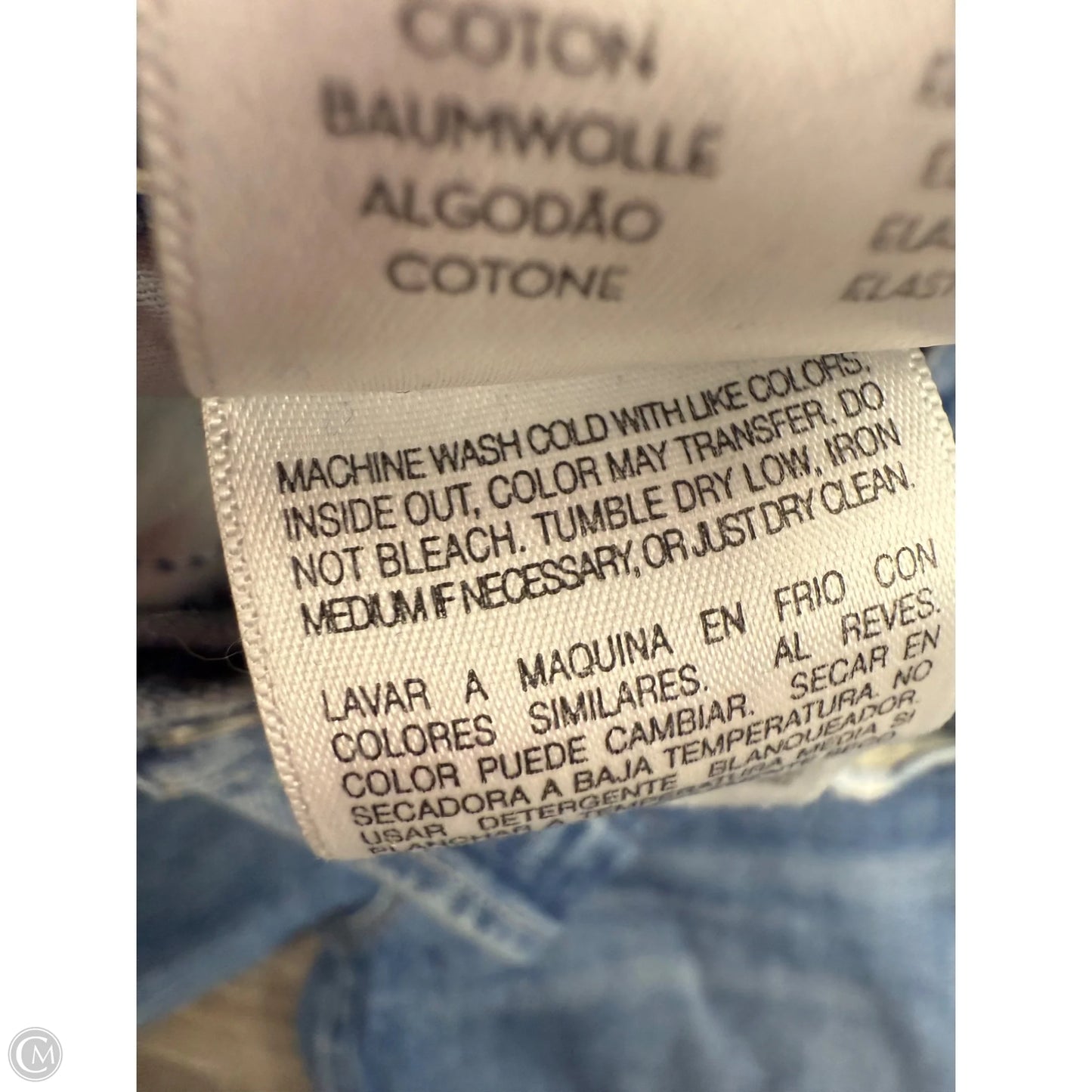 Jeans Boot Cut By Mother In Blue Denim, Size: 10