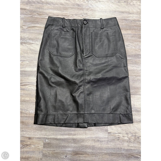 Skirt Midi By Maeve In Black, Size: L