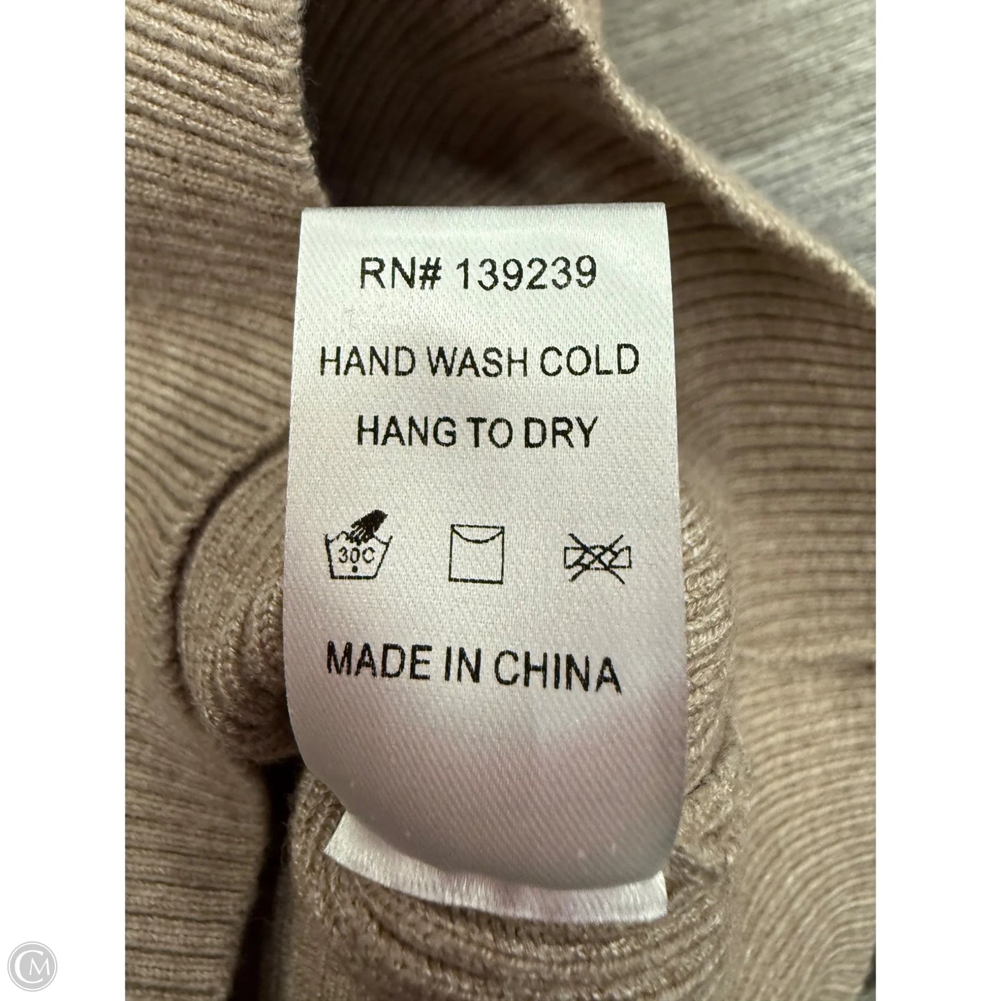 Top Sleeveless By Tuckernuck In Brown, Size: S