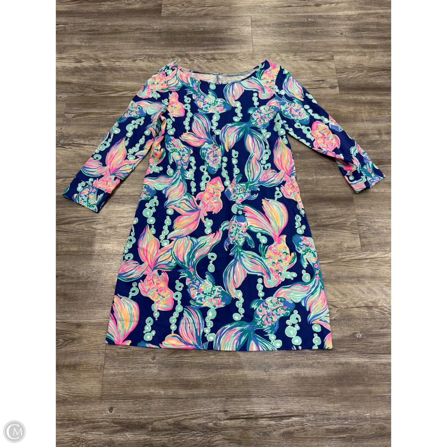 Dress Designer By Lilly Pulitzer In Blue, Size: L