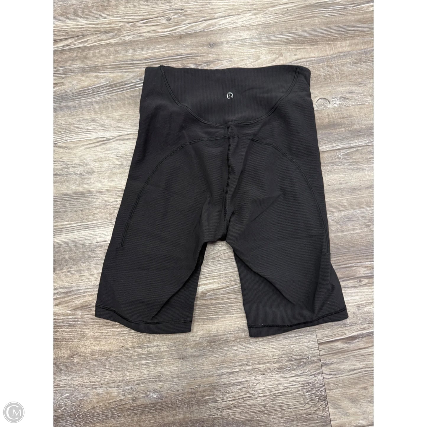 Athletic Shorts By Lululemon In Black, Size: 4