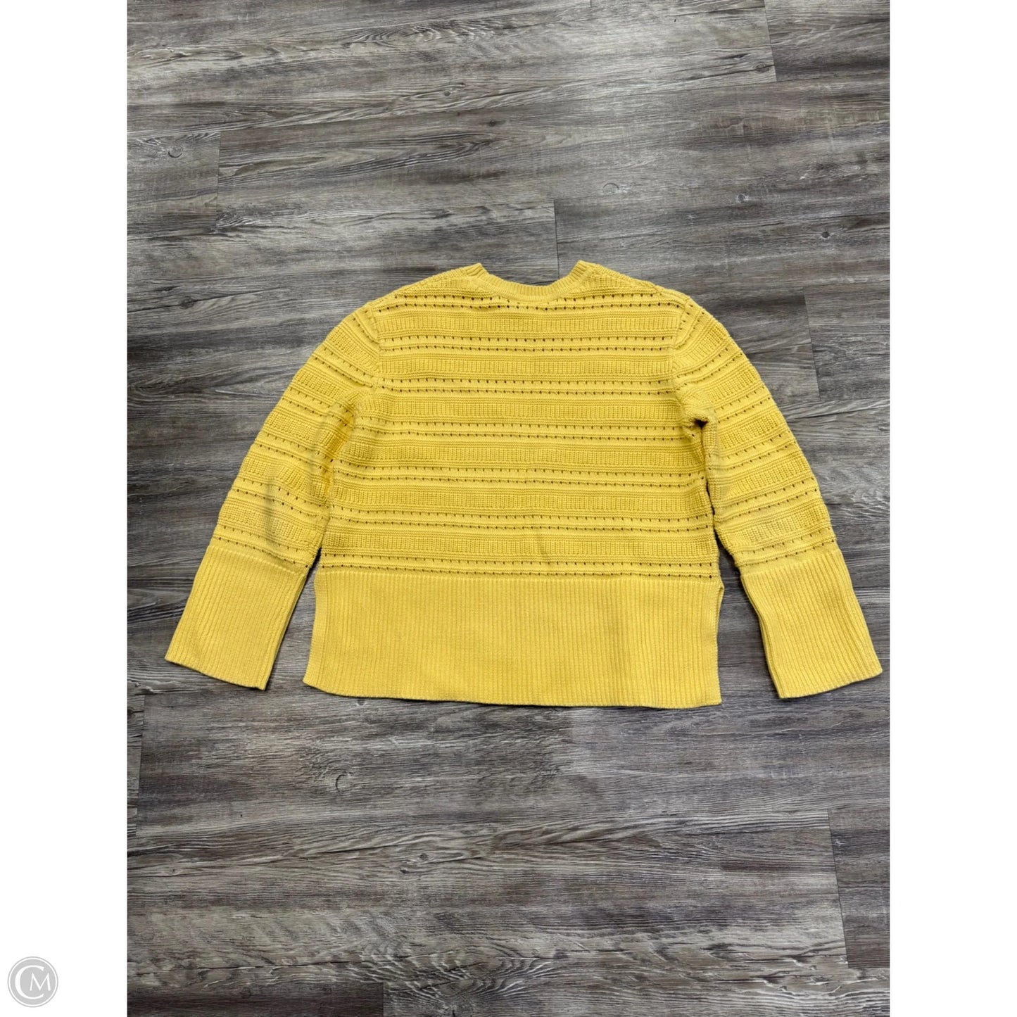Sweater By Gap In Yellow, Size: S