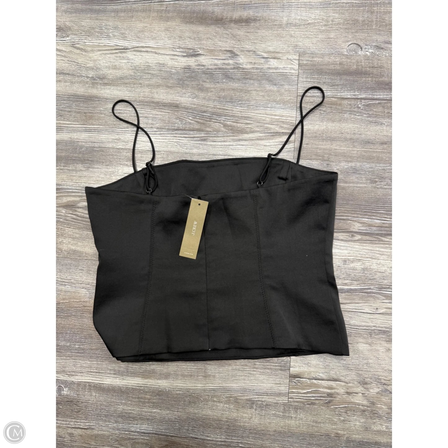 Top Sleeveless By J. Crew In Black, Size: 2