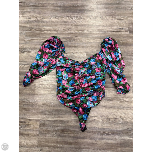 Bodysuit By For Love & Lemons In Black, Size: Xl