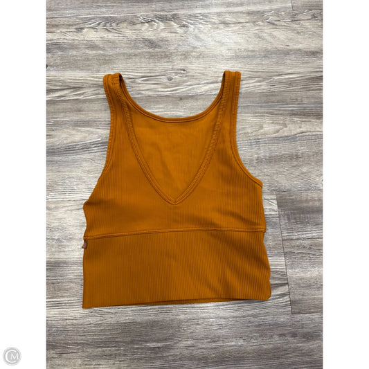 Athletic Tank Top By Lululemon In Yellow, Size: Xs