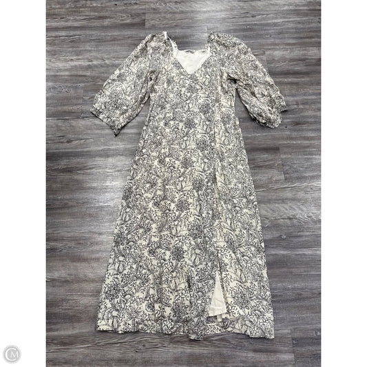 Dress Casual Midi By Scotch & Soda In White, Size: L