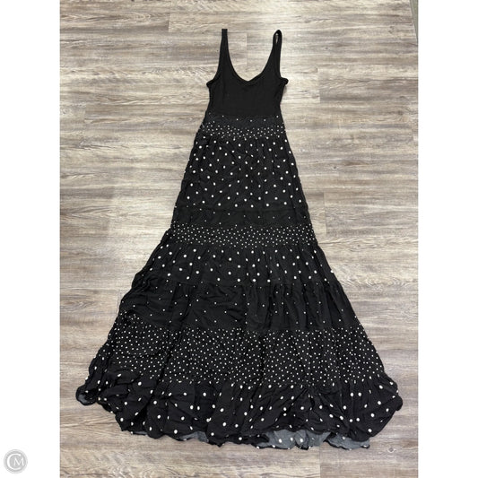 Dress Casual Maxi By Anthropologie In Black, Size: 0