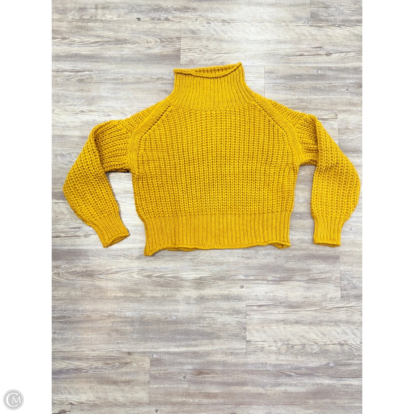 Sweater By Mer Sea In Yellow, Size: M