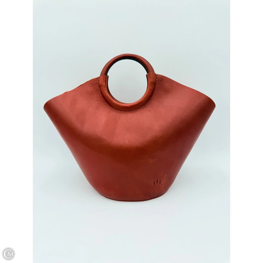 Handbag Leather By Portland Leather, Size: Medium