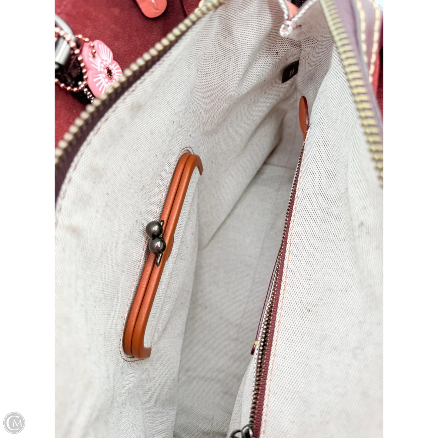 Handbag Designer By Coach, Size: Large