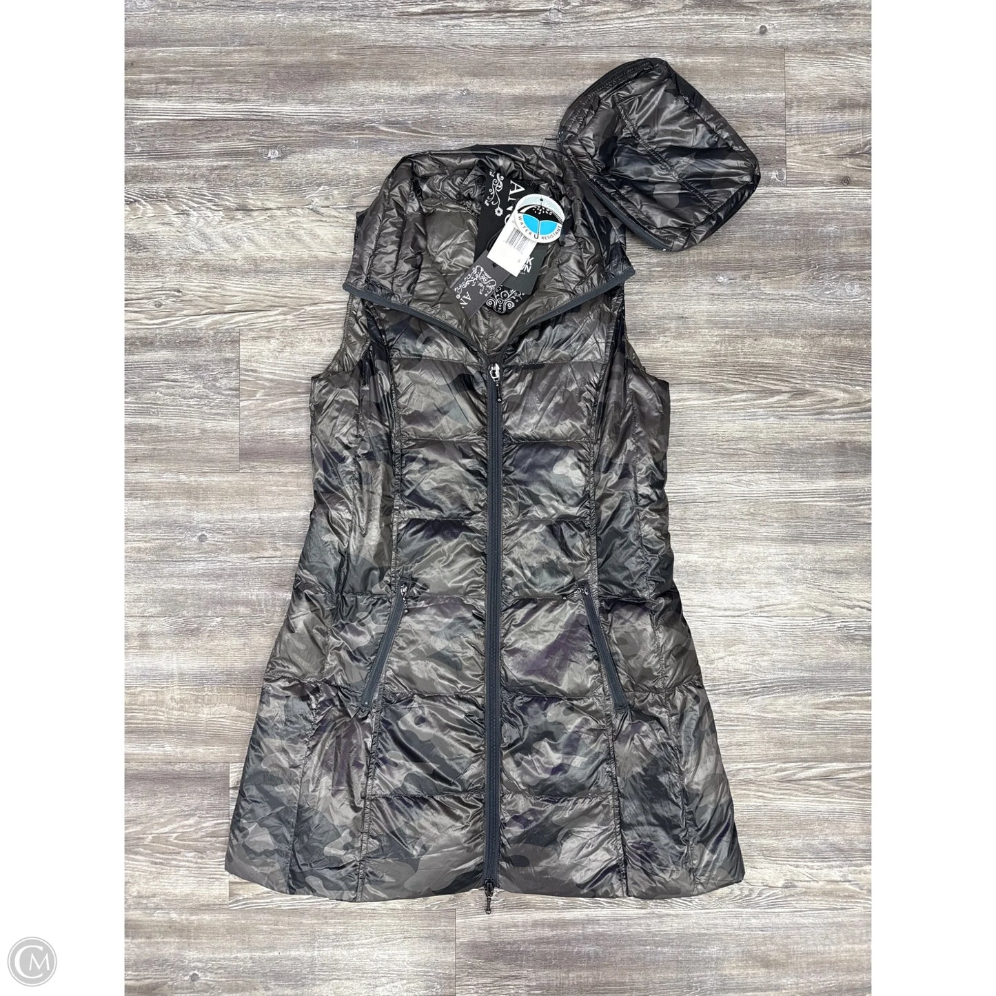 Vest Puffer & Quilted By Cmc In Camouflage Print, Size: S