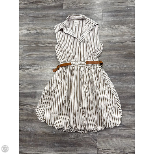 Dress Casual Short By Maeve In White, Size: Xs