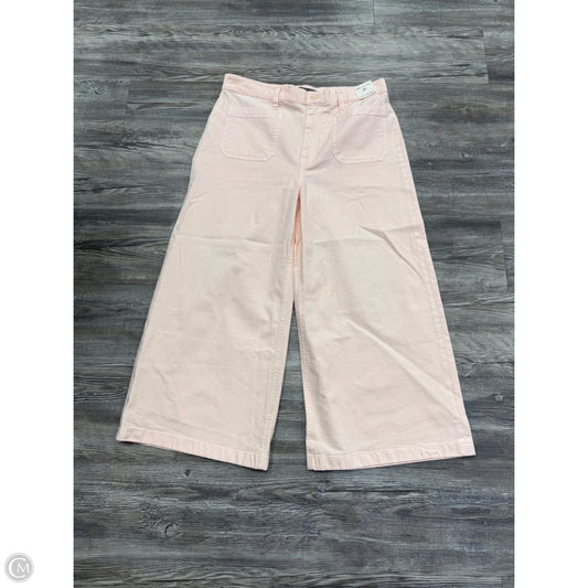 Pants Cropped By Point Sur In Pink, Size: 12