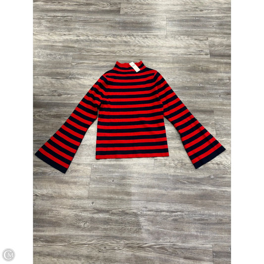 Sweater By Maeve In Blue & Red, Size: L