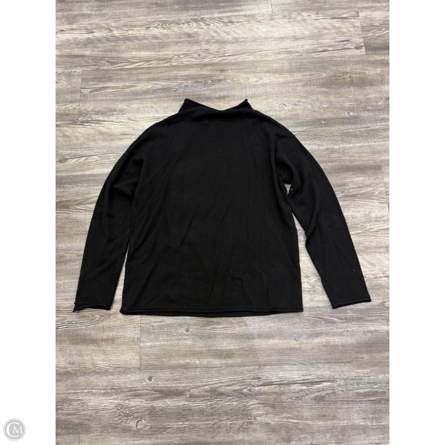 Sweater By Garnet Hill In Black, Size: S