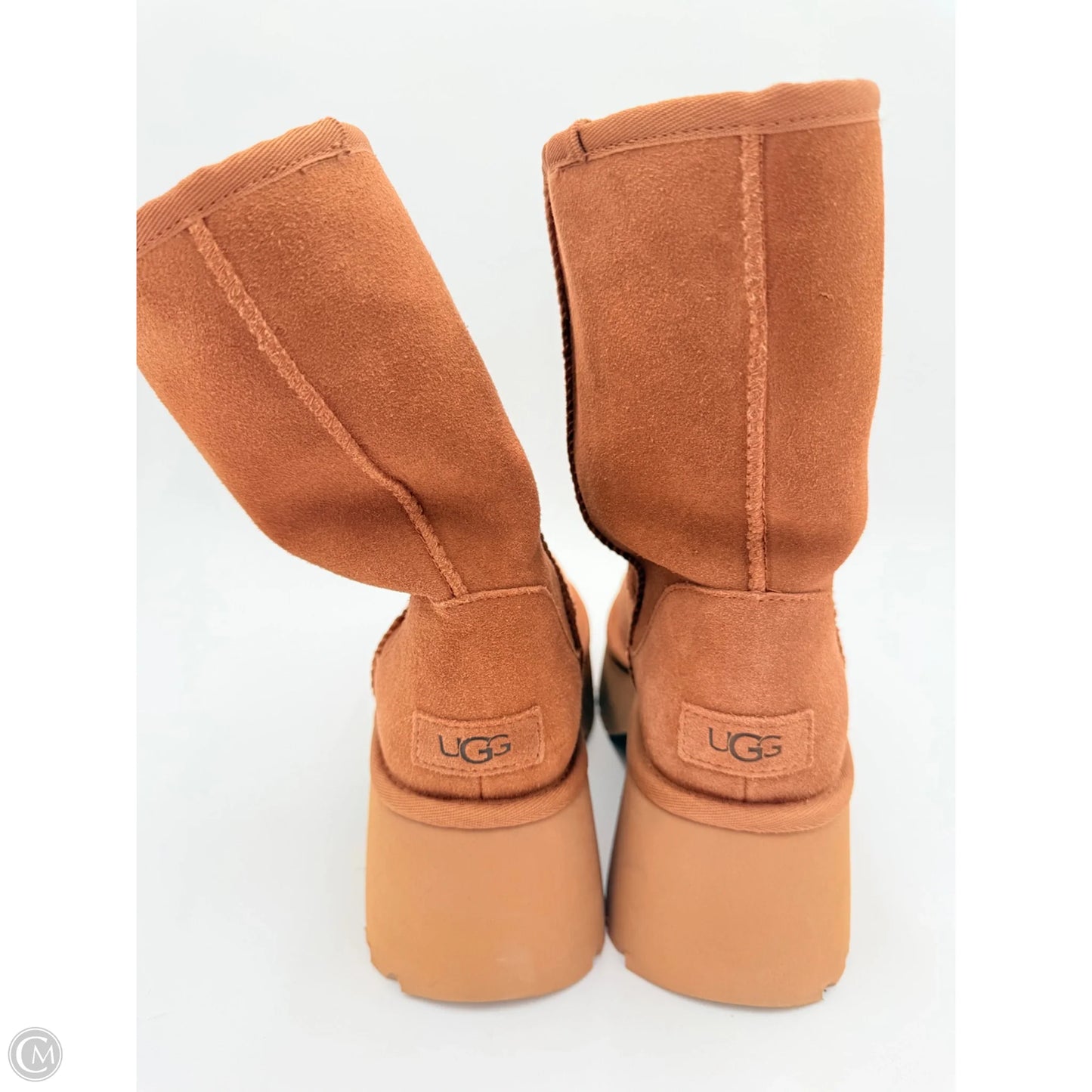 Boots Designer By Ugg In Tan, Size: 9