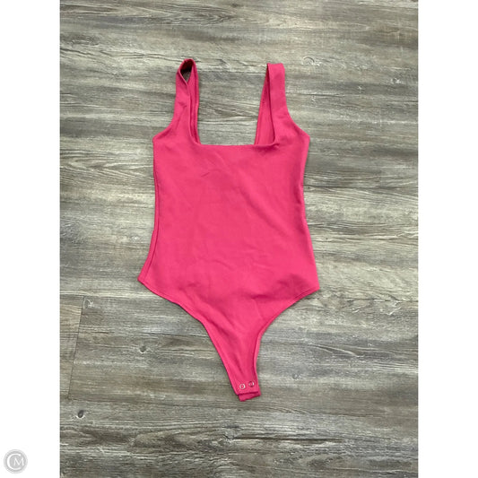 Bodysuit By Good American In Pink, Size: M