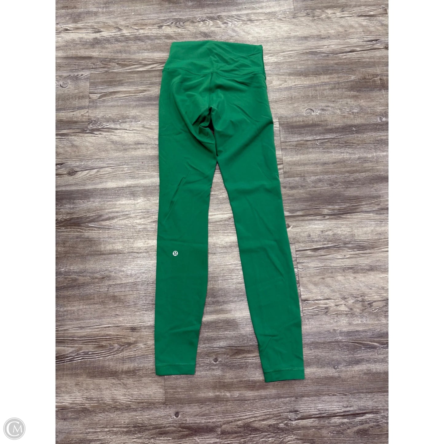 Athletic Leggings By Lululemon In Green, Size: 4