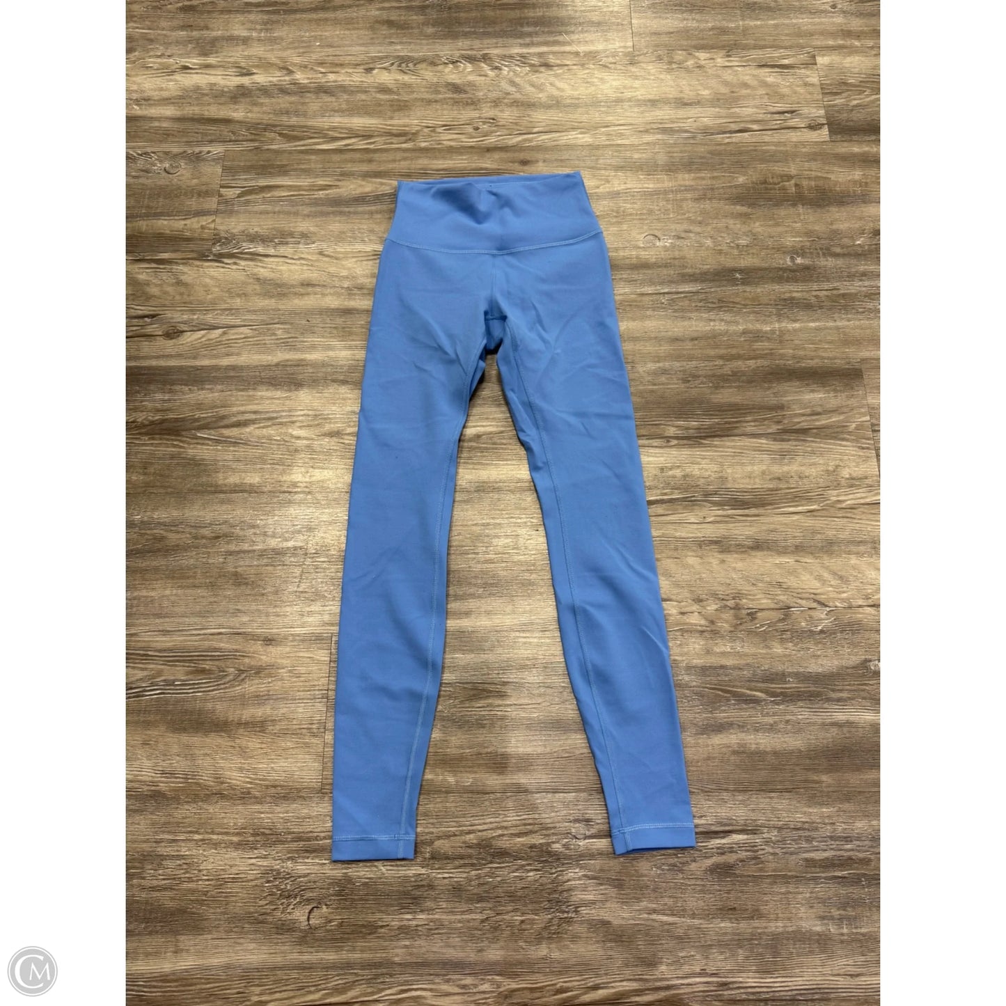 Athletic Leggings By Lululemon In Blue, Size: 4