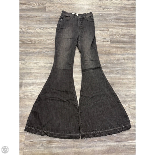 Jeans Flared By We The Free In Black Denim, Size: 0
