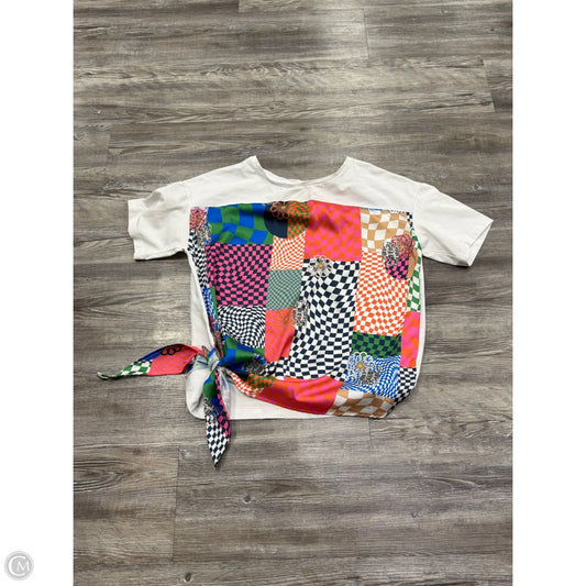 Top Short Sleeve By Vilagallo In White, Size: Xs
