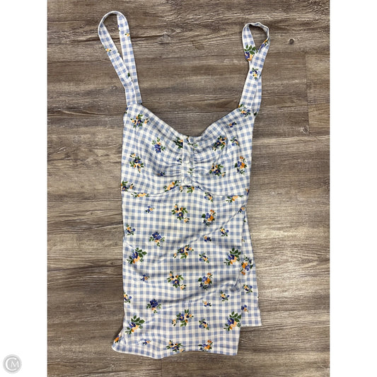 Top Sleeveless By Belle Poque In Blue, Size: 2x