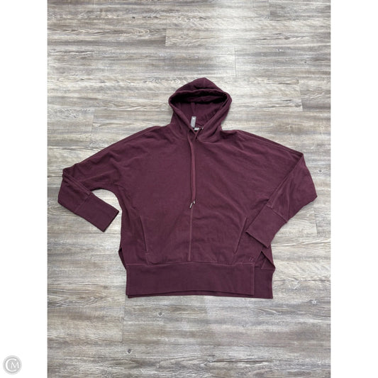 Athletic Sweatshirt Hoodie By Sweaty Betty In Purple, Size: S