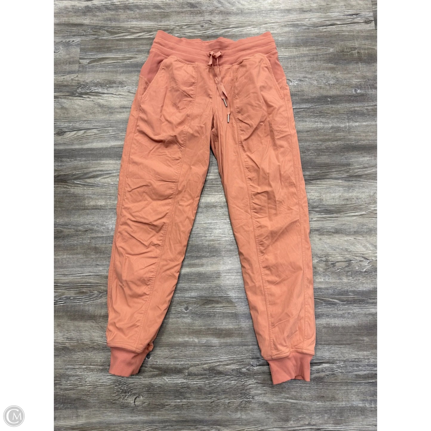 Athletic Pants By Lululemon In Peach, Size: 6