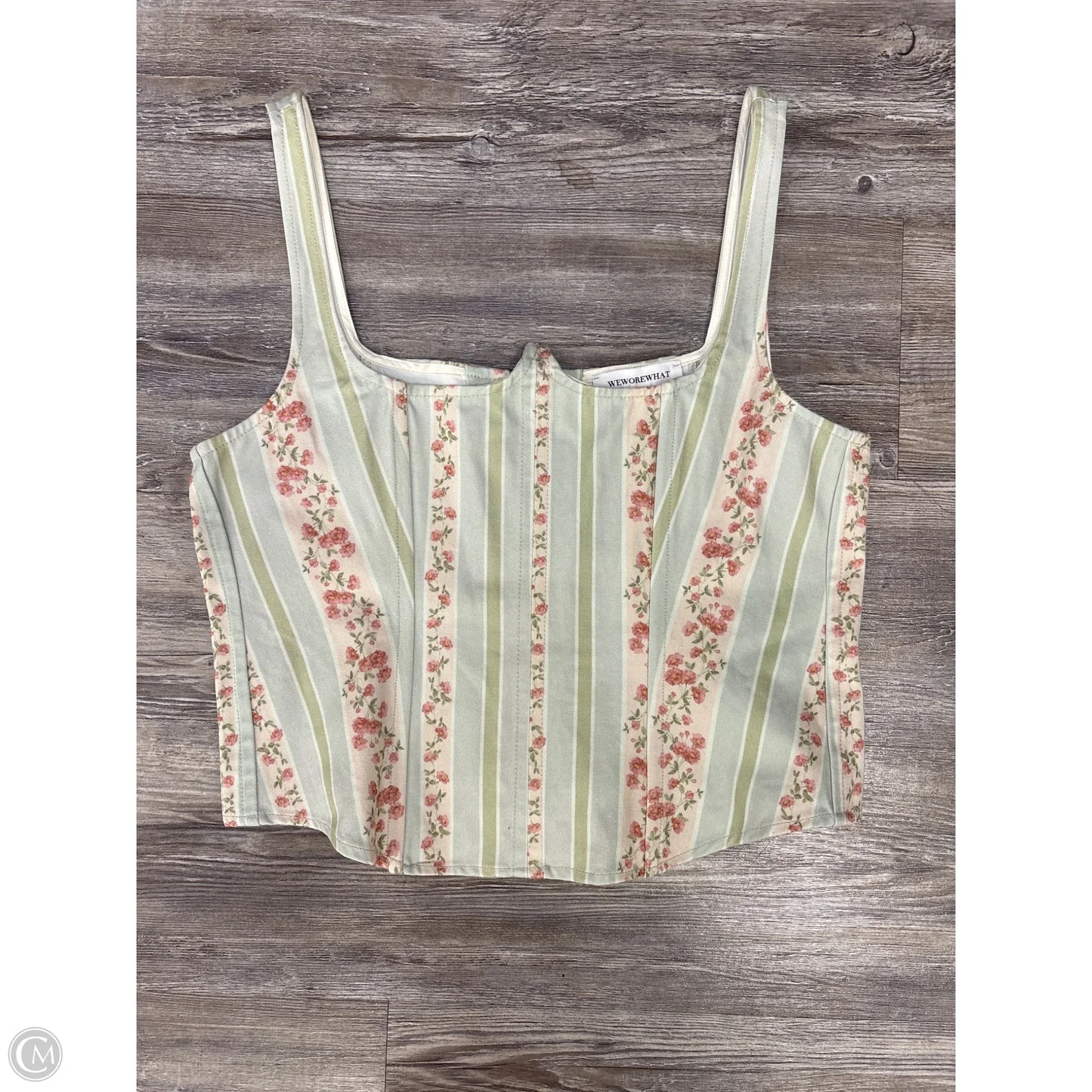Top Sleeveless By WeWoreWhat In Blue, Size: 1x