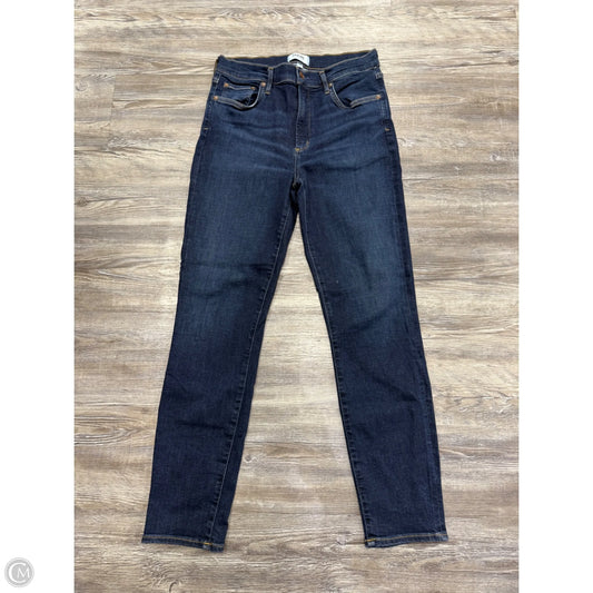 Jeans Skinny By Agolde In Blue Denim, Size: 12
