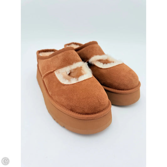 Shoes Designer By Ugg In Brown, Size: 10