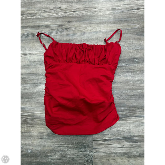 Top Sleeveless By Reformation In Red, Size: 2
