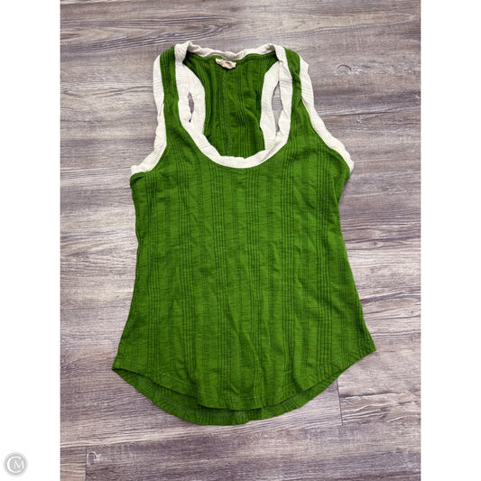 Top Sleeveless By Pilcro In Green, Size: Xs