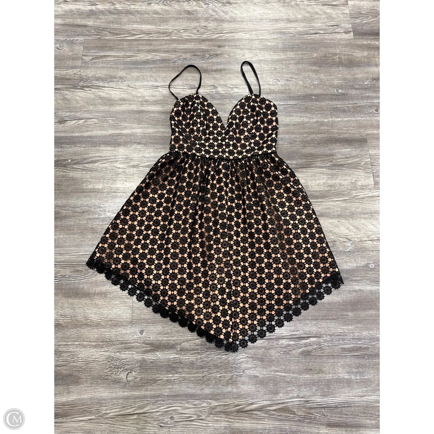 Dress Casual Short By NBD In Black & Tan, Size: Xs