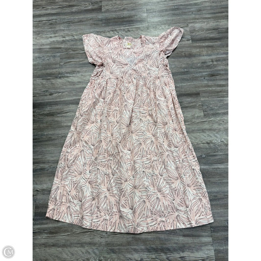 Dress Casual Maxi By Maeve In Pink, Size: Xl