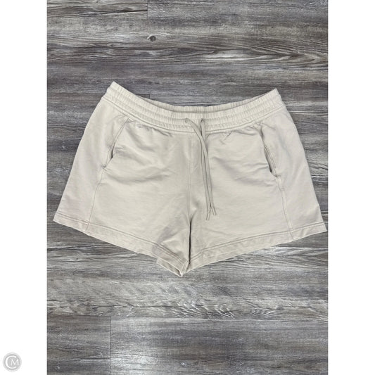 Athletic Shorts By Athleta In Tan, Size: L